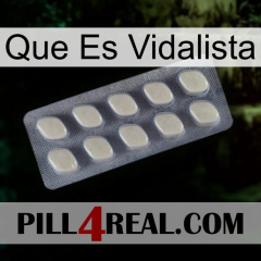 What Is Vidalista 08